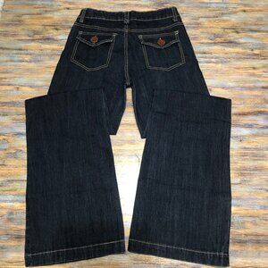 Celebrity Pink Jeans Bell Bottoms Wide Leg Flap Pockets Womens Size 5